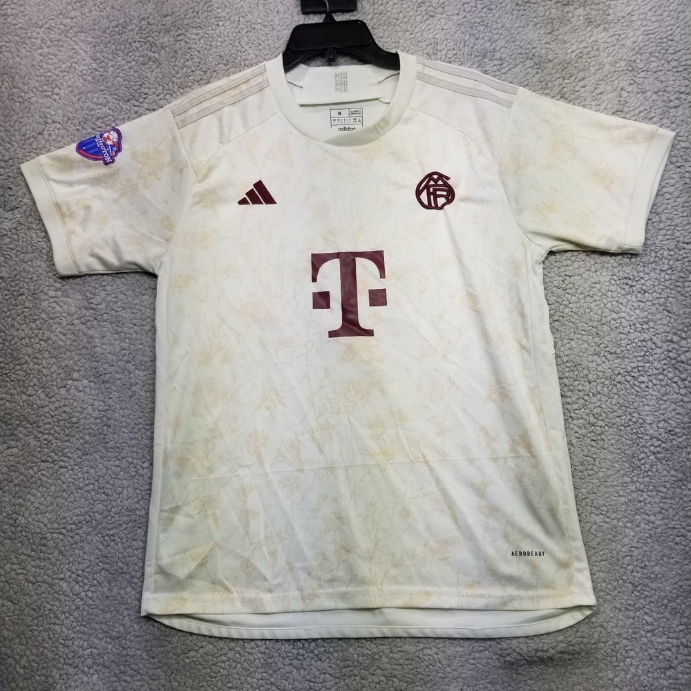 Bayern Munich Jersey 23/24 Third Football Soccer Shirt Musiala Adidas Men Size M